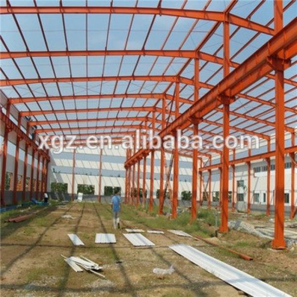 Steel Frame Prefabricated Warehouse Steel Frame Structure Building #1 image