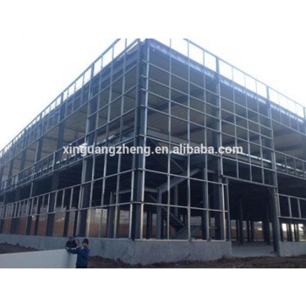 Prefabricated steel structure industrial factory shed drawing #1 image