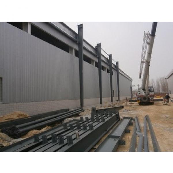 High Quality Cheap Large Span Prefab Steel Factory Warehouse Building Plans #1 image
