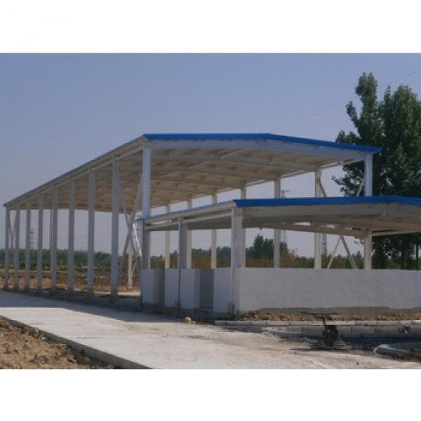 prefabricated light steel structure frame, steel logistics warehouse,workshop,stadium, building #1 image