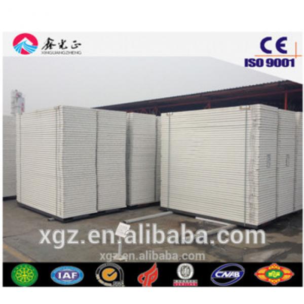 wall and roof EPS/PU rock wool sandwich panel board used for steel house #1 image