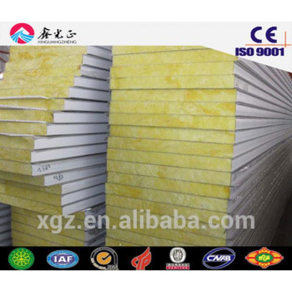 XGZ steel structure buildings materials roof and wall sandwich panel (EPS/Rockwool/fiberglass/PU) #1 image