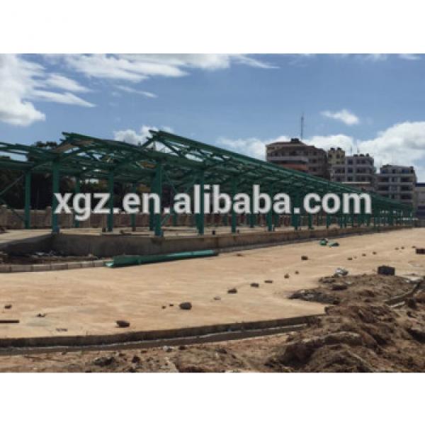 Prefabricated steel structure materials for Terminus project in Tanzania #1 image