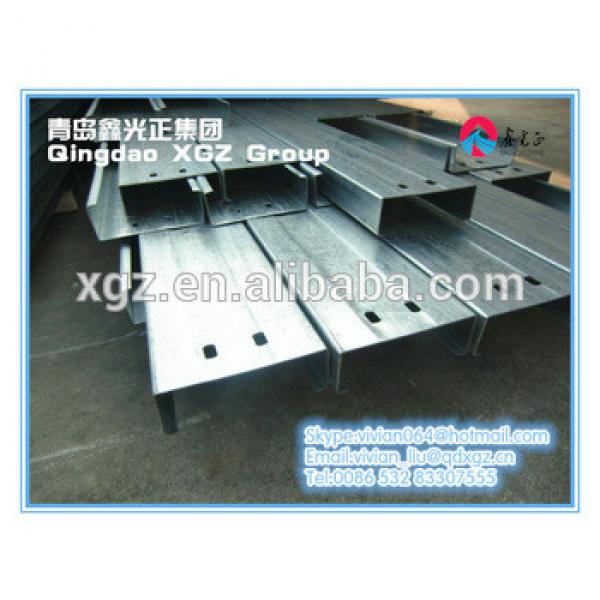 XGZ heavy duty C purlin structural steel fabrication #1 image