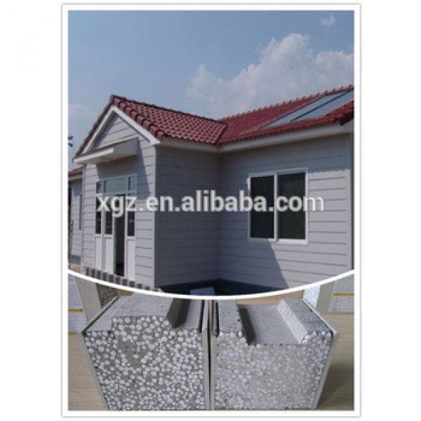 eco friendly lightweight construction material sound heat insulated eps cement sandwich panel #1 image