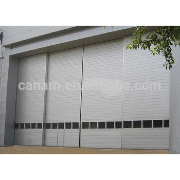 Large size industrial electric horizontal sliding hangar door #1 image