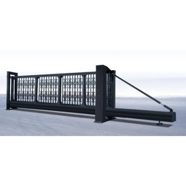 electric aluminum alloy trackless suspended gate L1504 #1 image