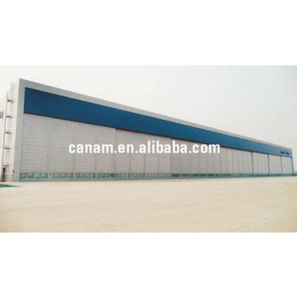 Manufacturer Low Cost Prefab Steel Structure Aircraft Hangar #1 image