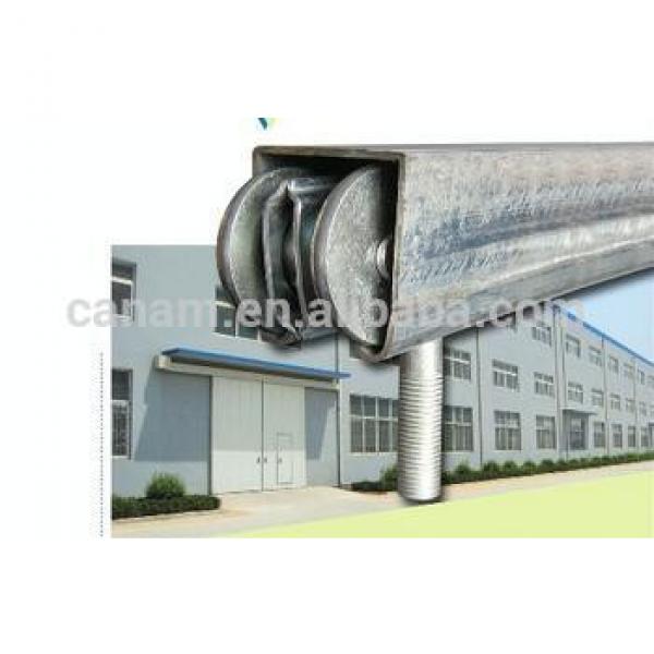 Finished Ready Made Commecial Auto Sliding Steel Industry Folding Door #1 image
