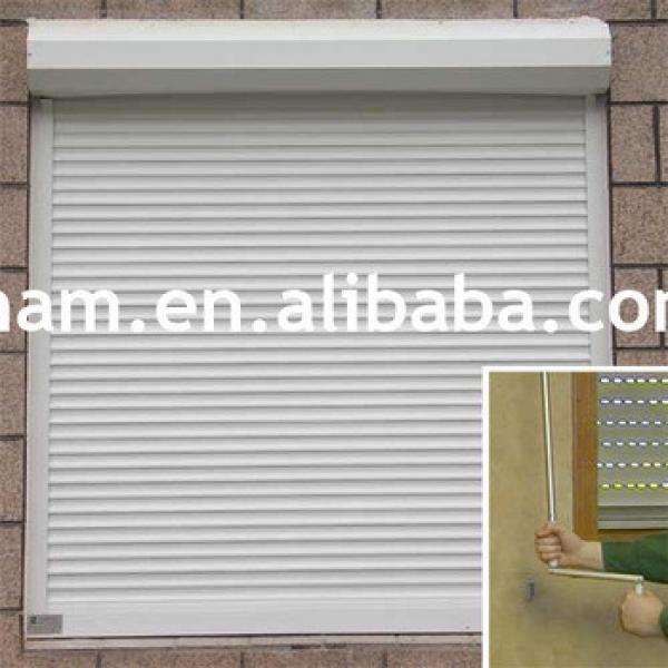 manual insulated roller shutter slat aluminum window #1 image