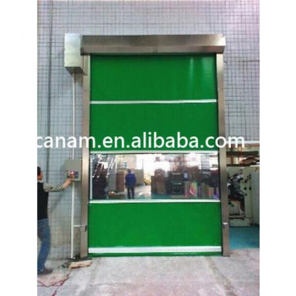 Security Soft pvc high speed fast rolling door #1 image