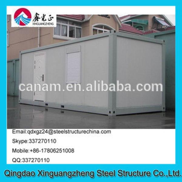 Cheap flat pack living container house for refugee camp #1 image