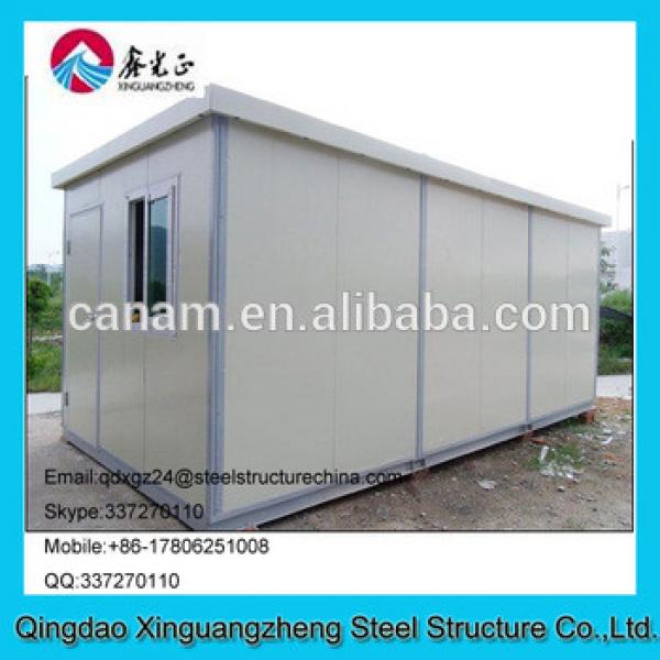 Prefab designed sandwich panel frame container guest house #1 image