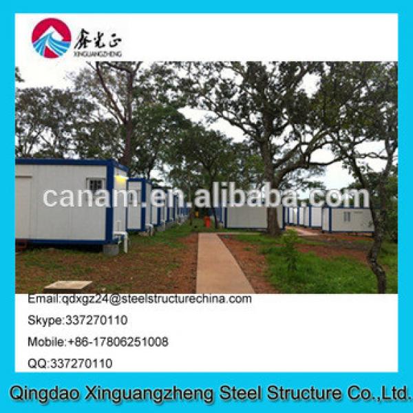 china manufature cheap and fast installing house container camp tent #1 image