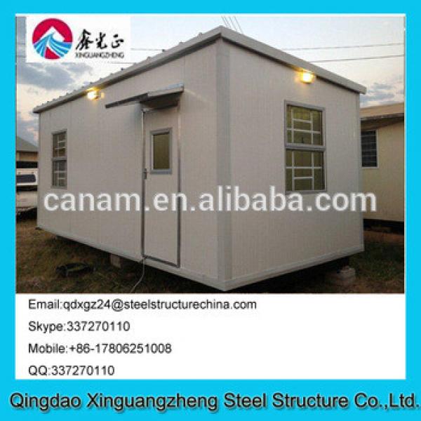 Prefab designed sandwich panel frame container guest house #1 image