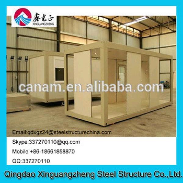 Flat pack prefab container house windproof with ce as csa standard #1 image