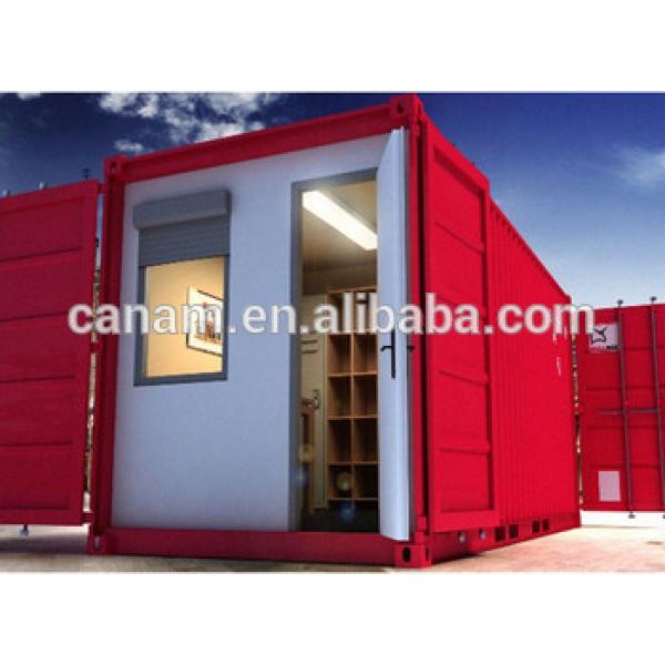 20ft container house eco-friendly container house colorful painting house #1 image