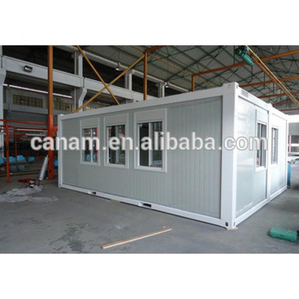 Expandable flat pack sandwich panel container house #1 image