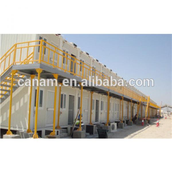 Flat pack two storey oil gas mines container dormitory camp #1 image