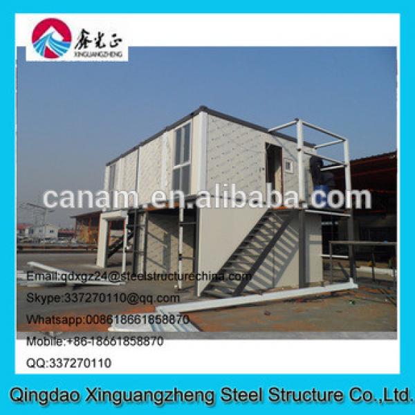 Layers new steel structure prefab container house #1 image
