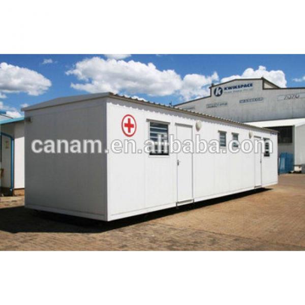 Flat pack prefabricated house used for makeshift hospital container house #1 image