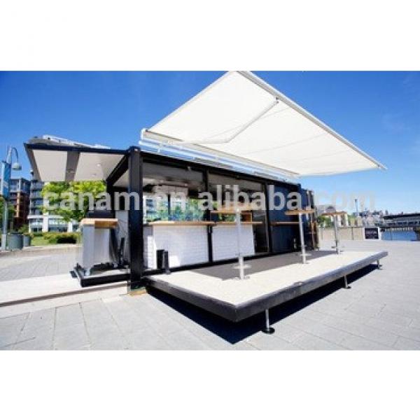 Prefab Fast Install Ready-made Demountable shipping Container Coffee Bar #1 image