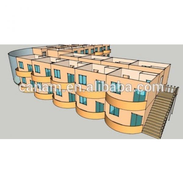 steel structure hotel, flat pack container hotel building #1 image