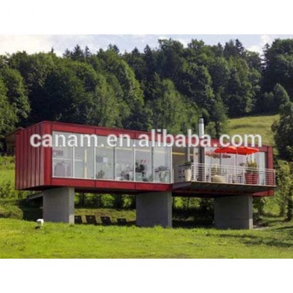 Cargo container house painted colorful container house #1 image
