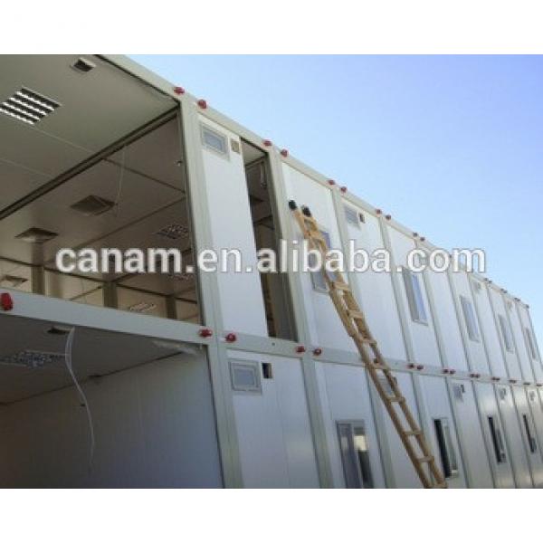 Two storeys combined economic prefab container house price #1 image