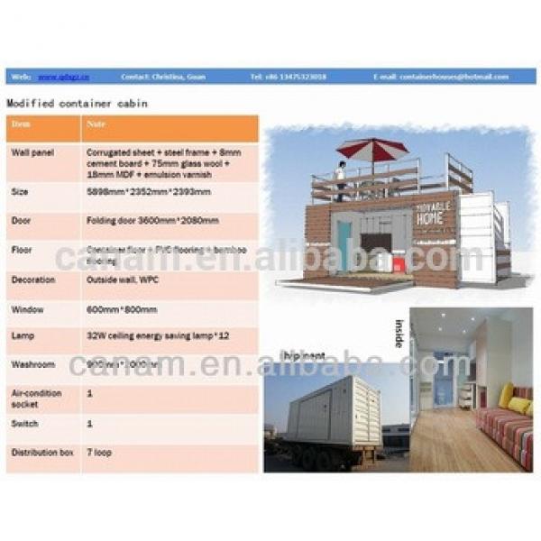 Flat pack standard container house for sale #1 image