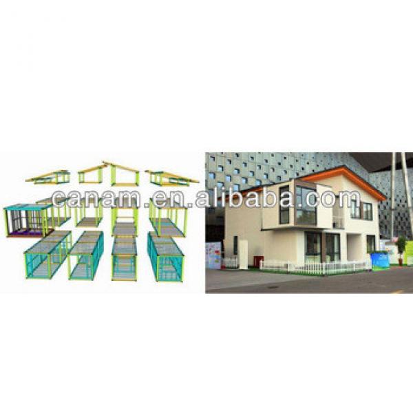 canam-Green House Steel Kit Homes Prefab Villa #1 image