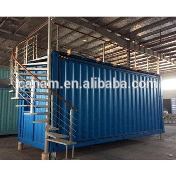 temporary facilities steel shipping container house 20ft container restaurant #1 image