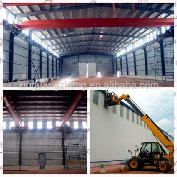 china light prefabricated steel structure warehouse building #1 image