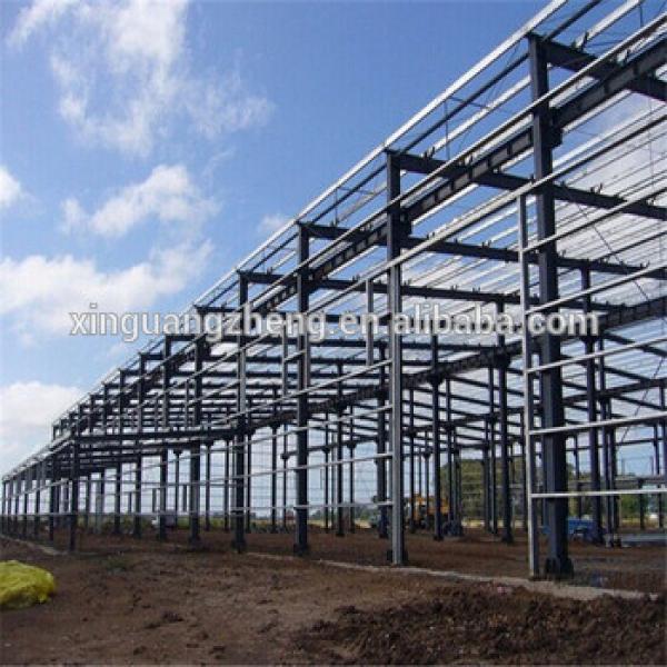 light prefabricated steel structure basketball court house/warehoue #1 image