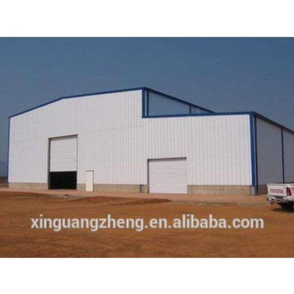 Prefabricated steel structure industrial warehouse building #1 image