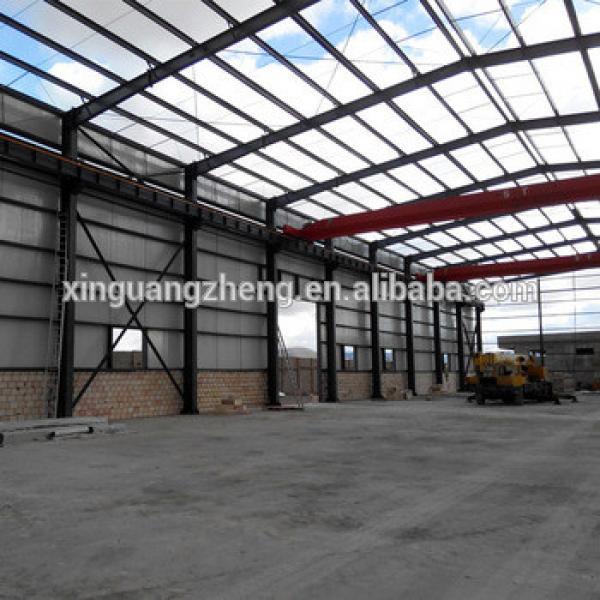 large span anti-earthquake portal frame steel structure building #1 image