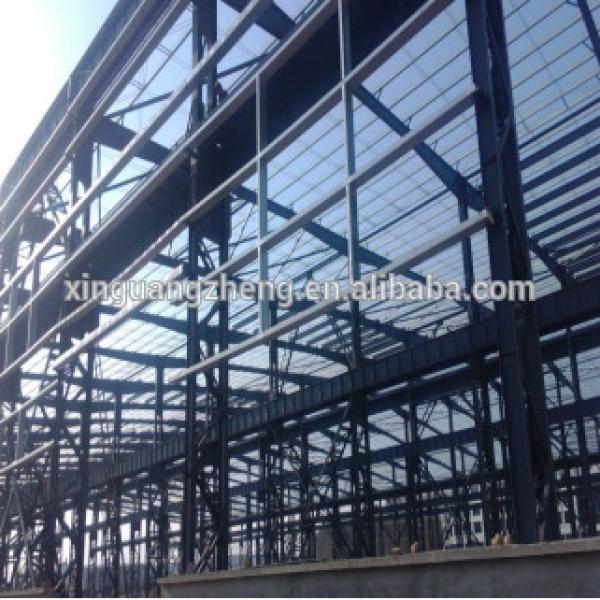 low cost prefabricated shed steel shade structure easy assembled warehouse #1 image
