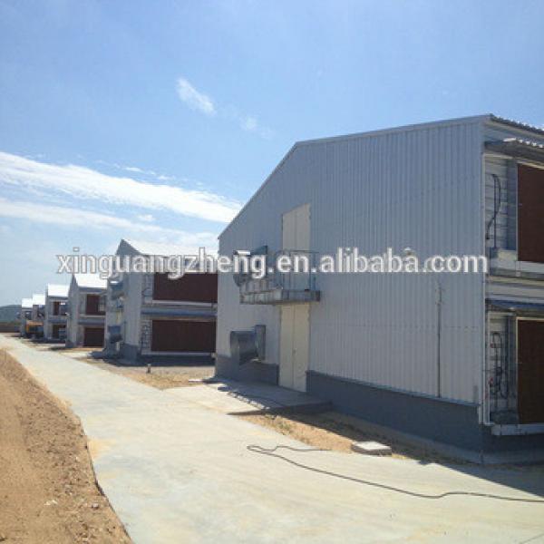 prefabricated cheap industrial chicken house #1 image