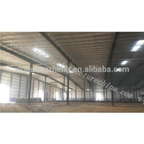 China Warehouse structural design light steel frame construction building #1 image