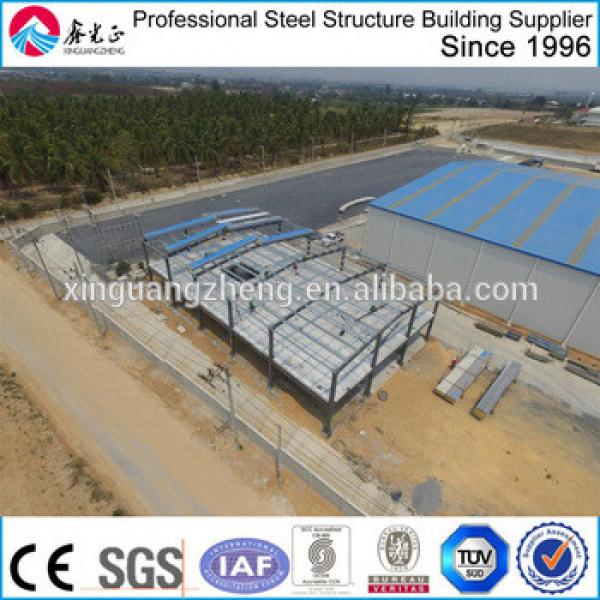 low cost steel frame steel warehouse with office building #1 image