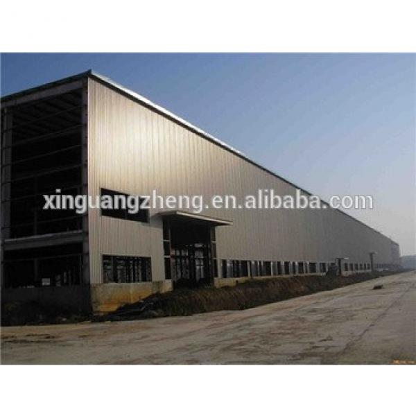durable prefabricated steel structure double storey warehouse #1 image
