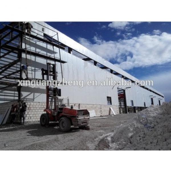 industrial large span metal frame storage warehouse #1 image