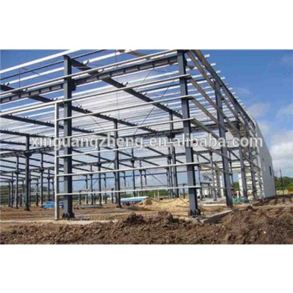 large span structrual steel structure industrial shed for warehouse #1 image