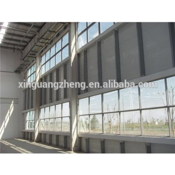 well welded rockwool sandwich panel iron structure warehouse building #1 image