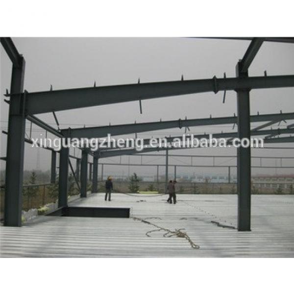 well welded multi-span steel structure warehouse double storey #1 image