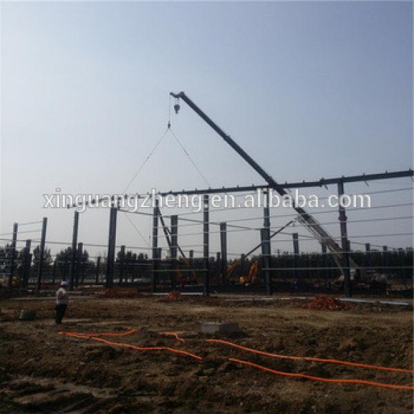 Steel frame building prefab steel structure warehouse #1 image