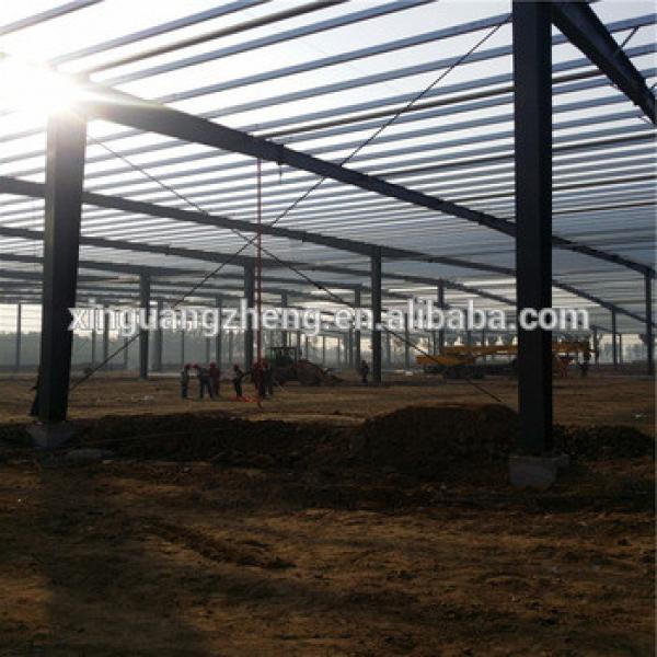 long span prefab steel structure warehouse/workshop #1 image