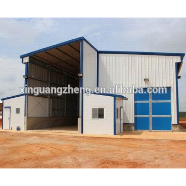 prefabricated feed mill steel structure workshop building #1 image
