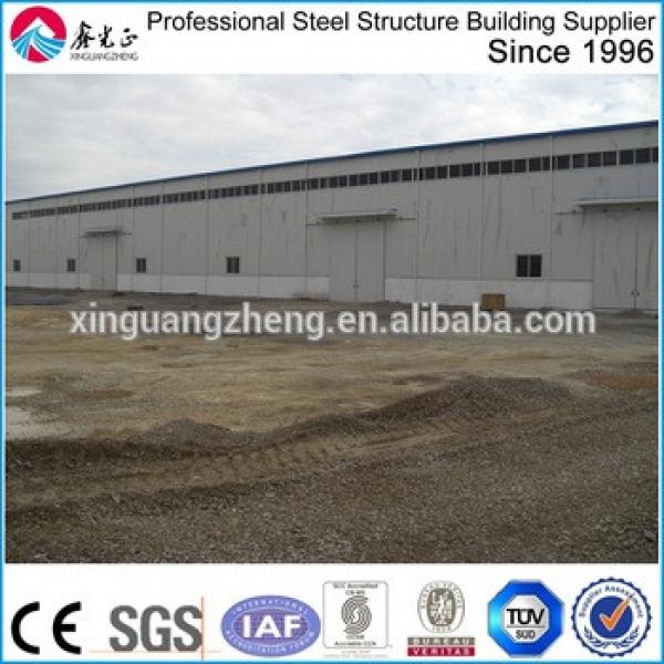 3D prefabricated steel structure large span warehouse building #1 image