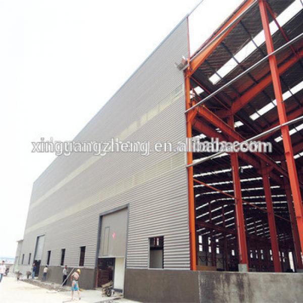 pre-engineering prefabricated steel structure factory with staff dormitory, dining room, office #1 image